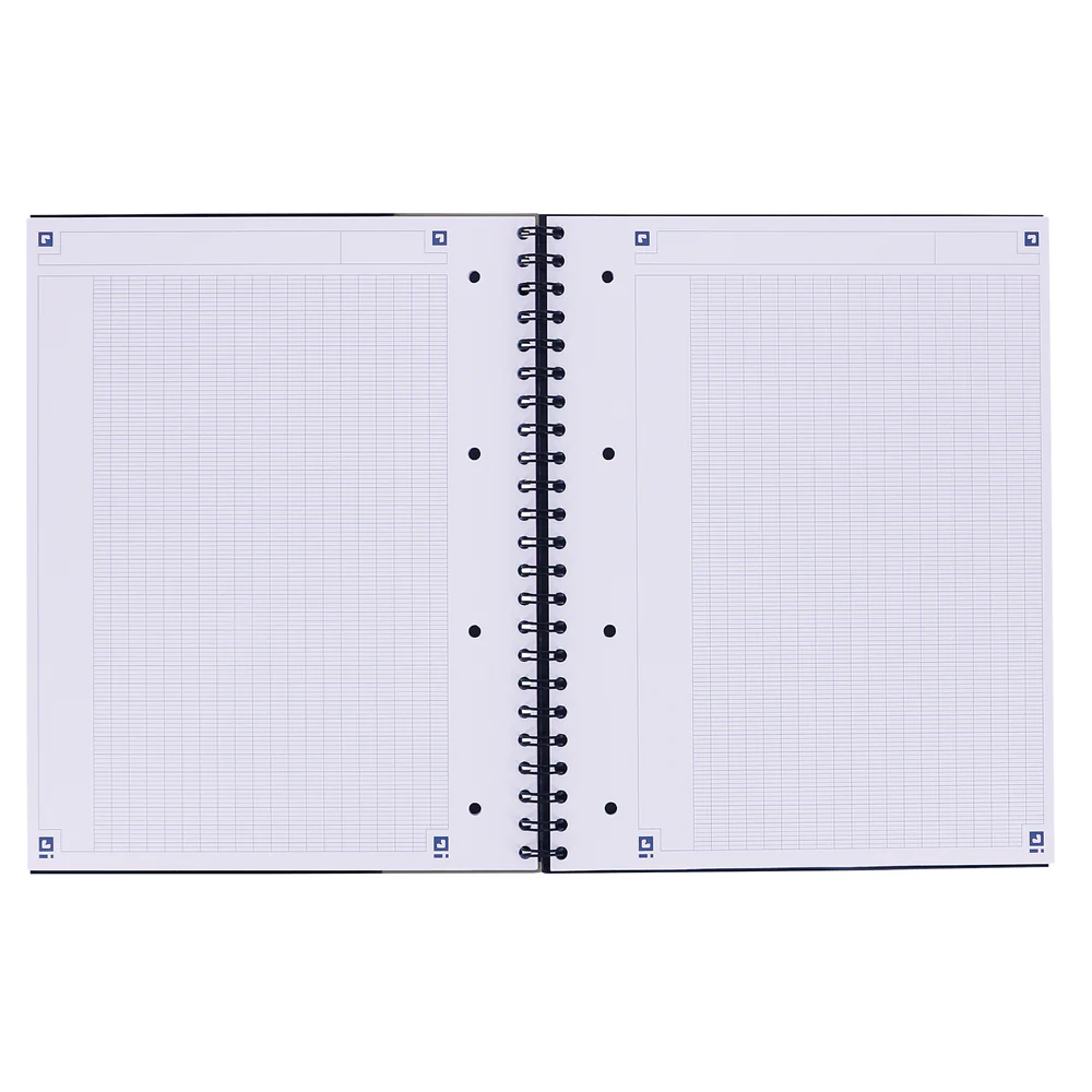 Cahier à spirales NOTEBOOK OXFORD # Couverture rigide - 160 pages A4 détachables - grands carreaux - Image 13