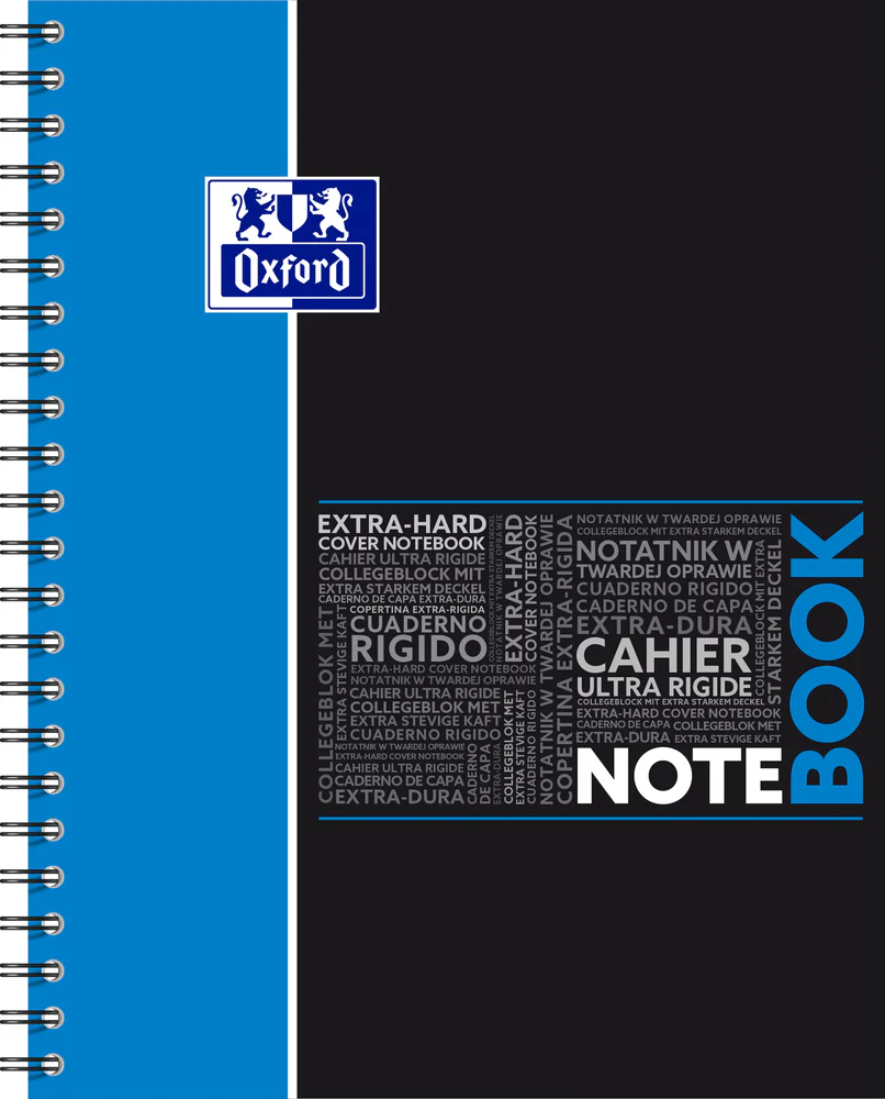 Cahier à spirales NOTEBOOK OXFORD # Couverture rigide - 160 pages A4 détachables - ligné - Image 21