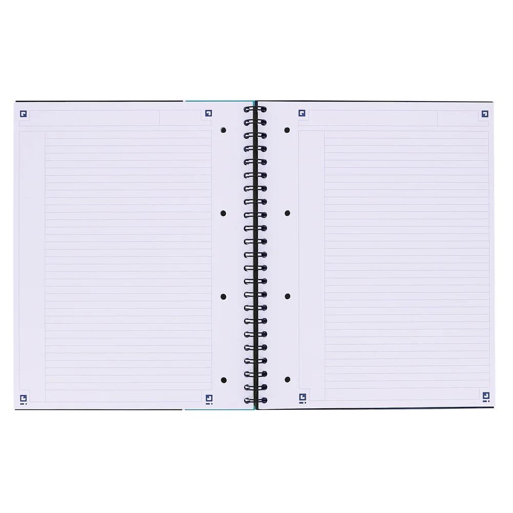 Cahier à spirales NOTEBOOK OXFORD # Couverture rigide - 160 pages A4 détachables - ligné - Image 8