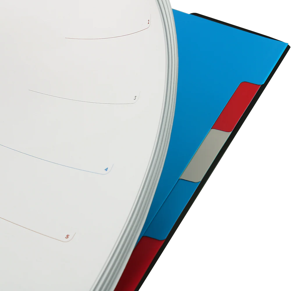 Cahier à spirales ORGANISER BOOK OXFORD # Couverture polypro - 160 pages A4 détachables - grands carreaux - Image 51