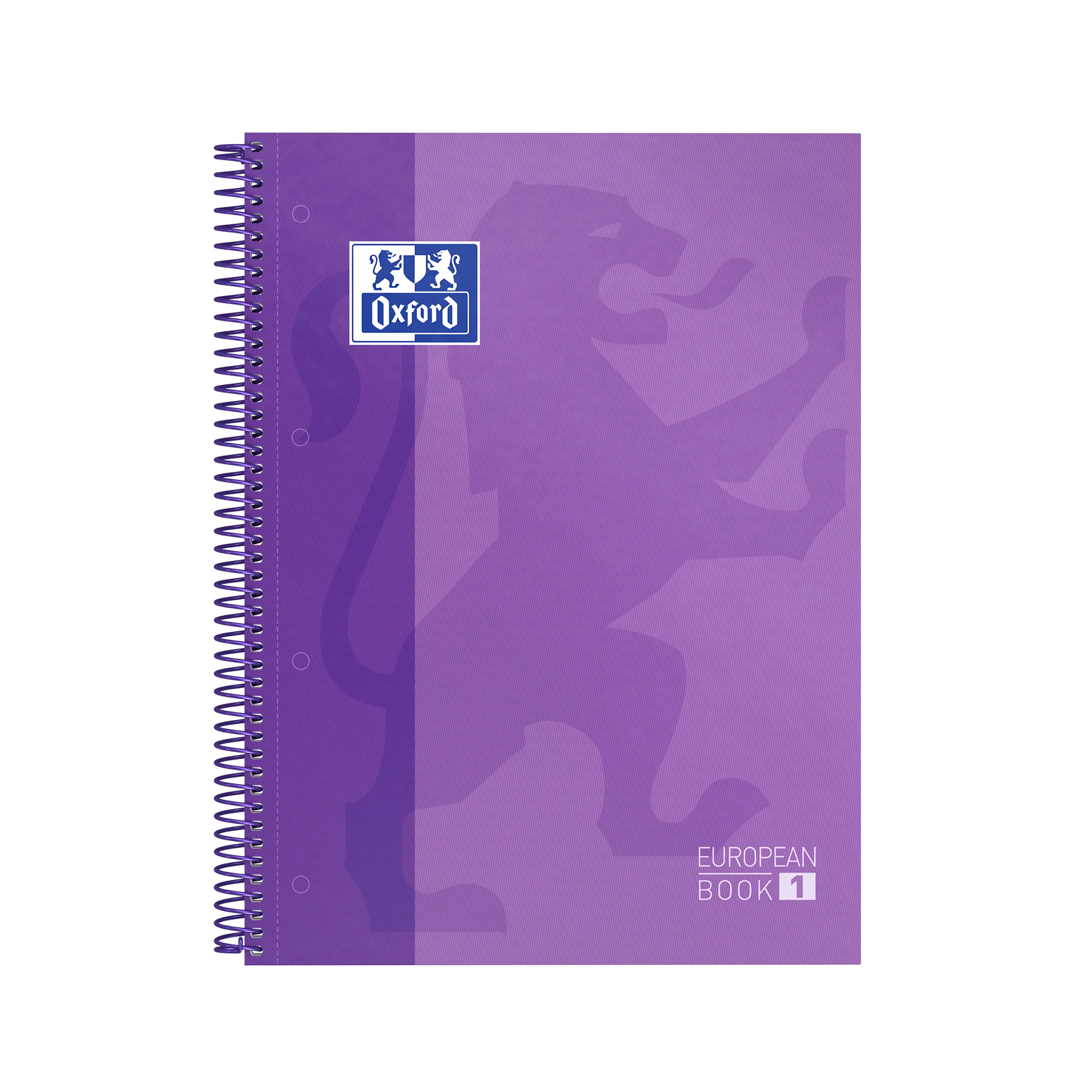 Cahier à spirales European Book OXFORD # Couverture rigide - 160 pages/80 feuilles A4 détachables - petits carreaux - Image 17