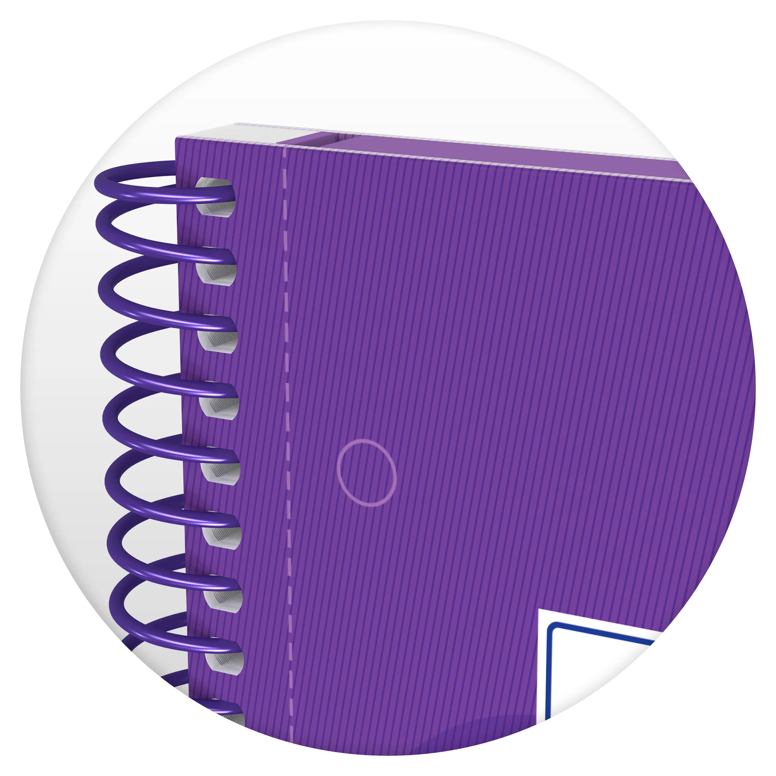 Cahier à spirales European Book OXFORD # Couverture rigide - 160 pages/80 feuilles A4 détachables - petits carreaux - Image 20