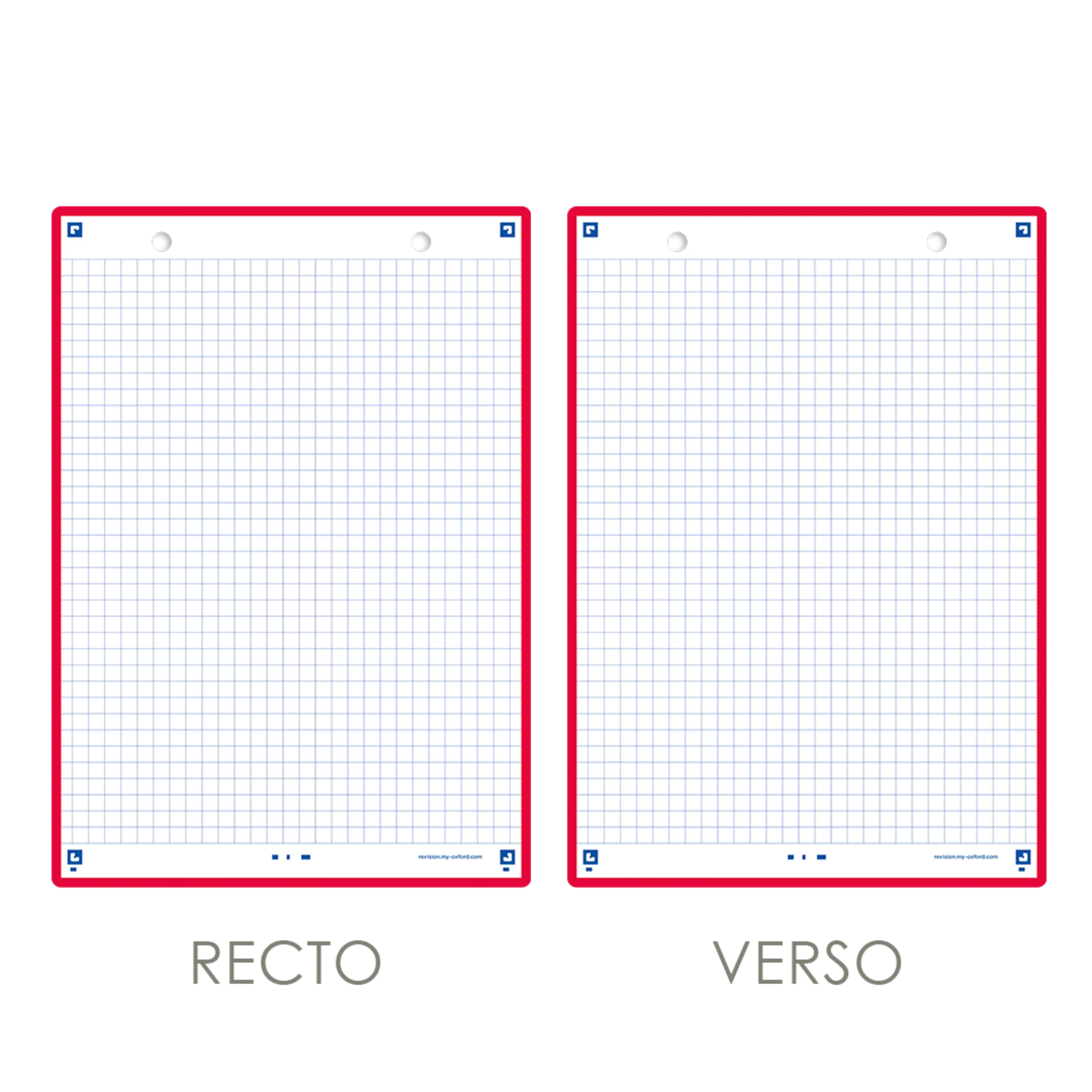 Fiches Bristol REVISION 2.0 OXFORD # 50 fiches de révision 14,8 x 21 cm - petits carreaux - Image 103