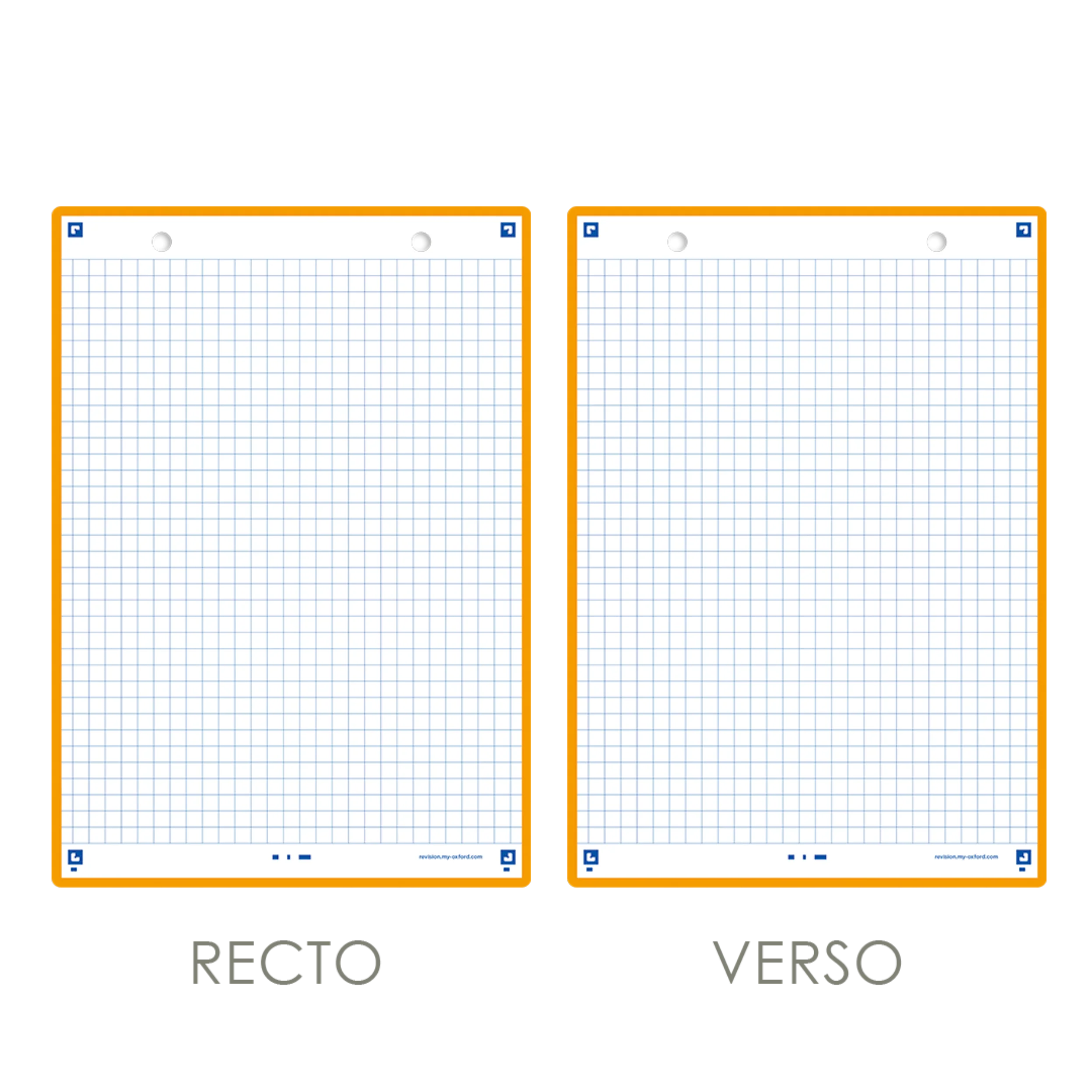 Fiches Bristol REVISION 2.0 OXFORD # 50 fiches de révision 14,8 x 21 cm - petits carreaux - Image 75