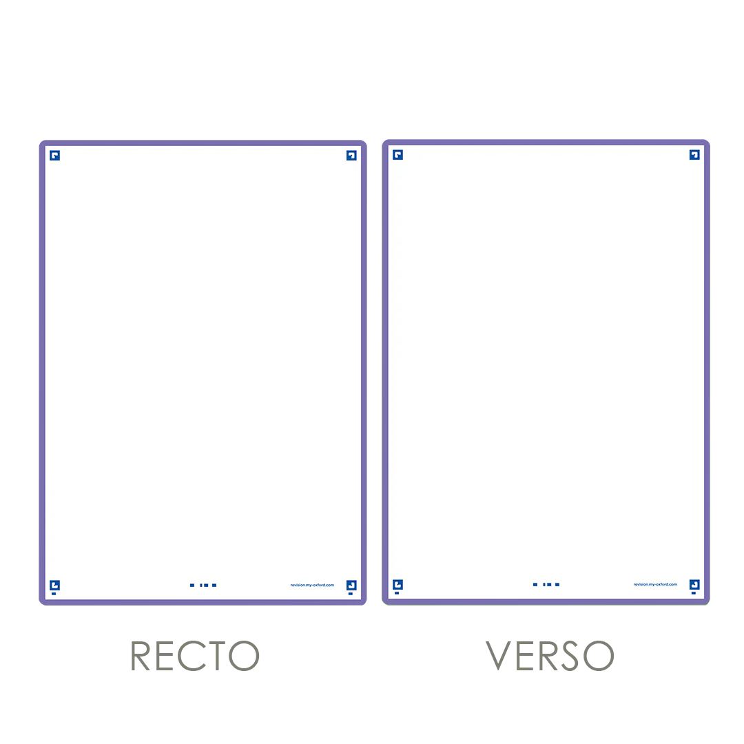 Fiches Bristol REVISION 2.0 OXFORD # 50 fiches de révision 14,8 x 21 cm - uni blanc - Image 23