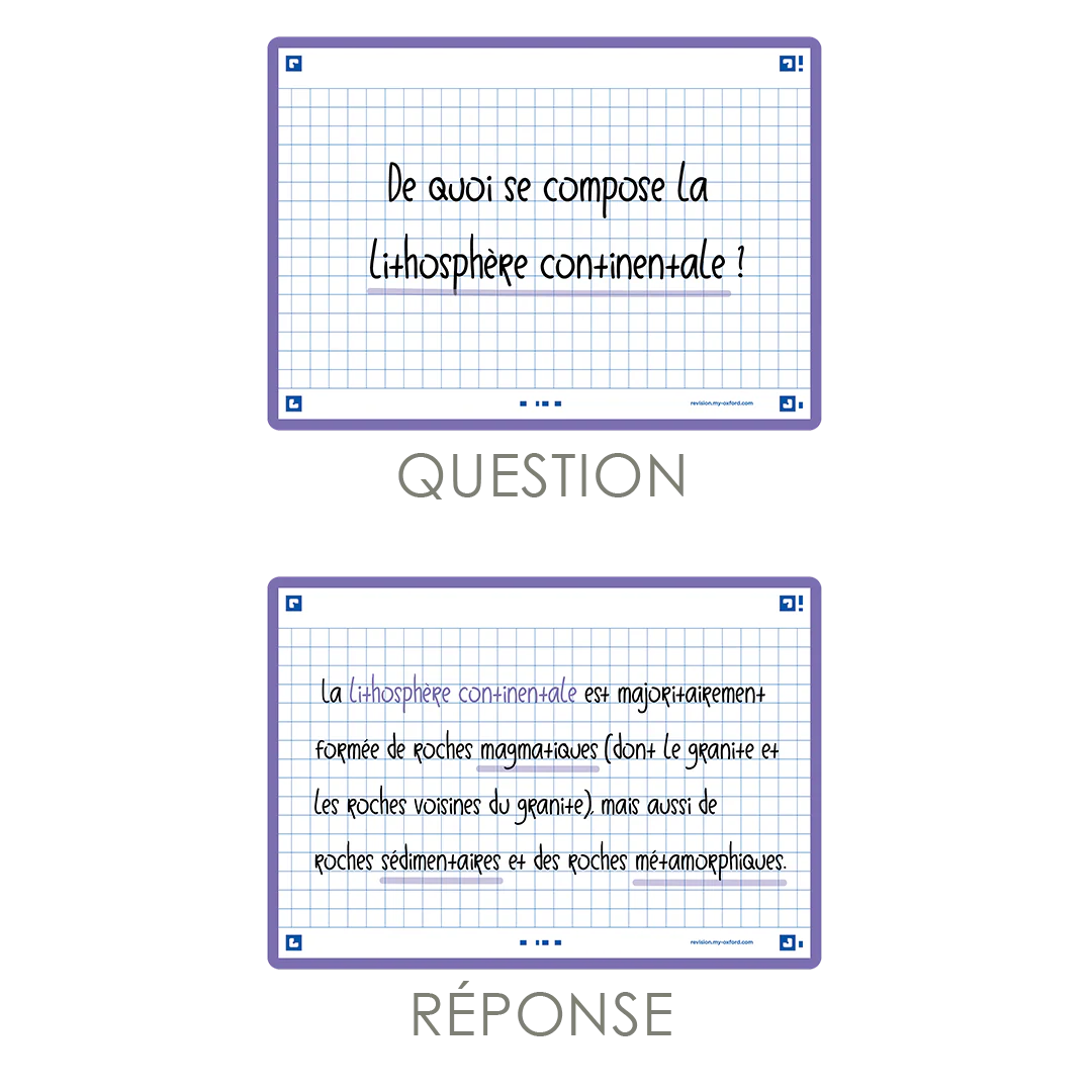 Flashcards FLASH 2.0 OXFORD # 80 cartes 10,5 x 14,8 cm - petits carreaux - Image 35