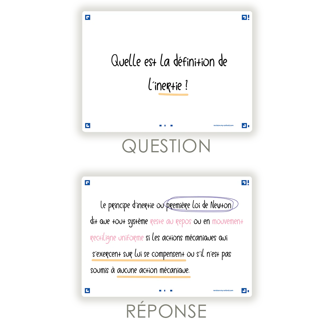 Flashcards FLASH 2.0 OXFORD # 80 cartes 10,5 x 14,8 cm - uni blanc - Image 114