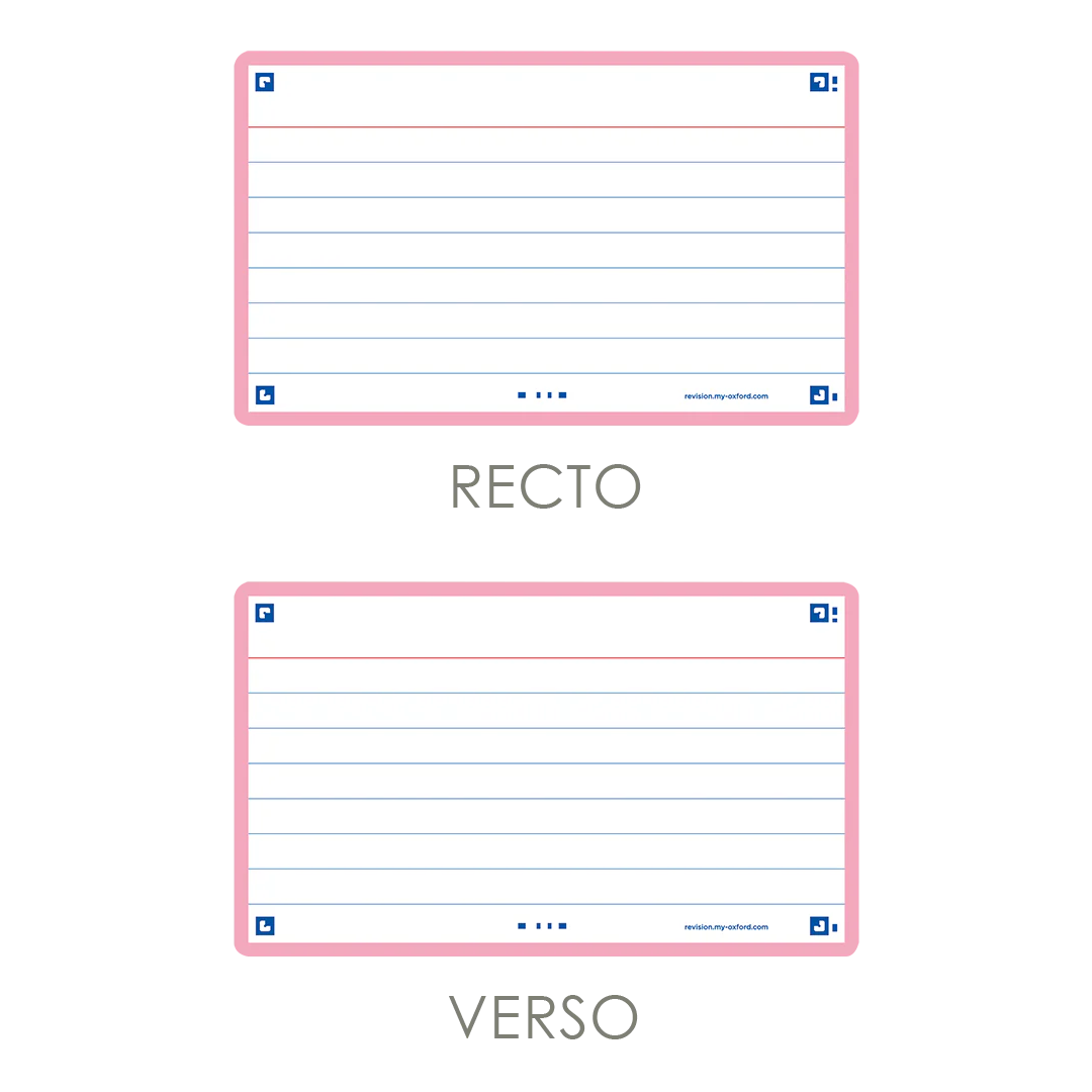 Flashcards FLASH 2.0 OXFORD # 80 cartes 7,5 x 12,5 cm - ligné - Image 61