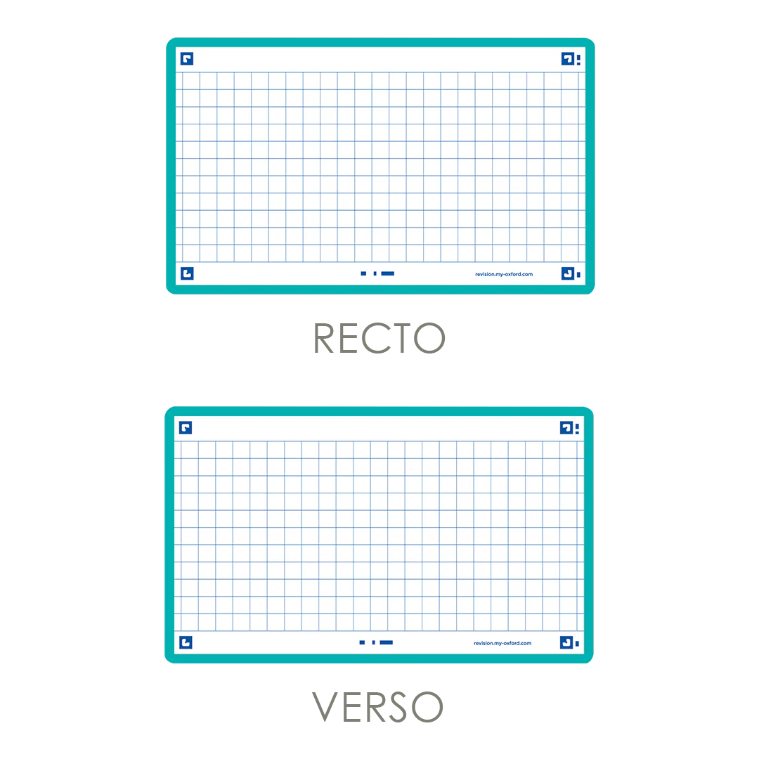 Flashcards FLASH 2.0 OXFORD # 80 cartes 7,5 x 12,5 cm - petits carreaux - Image 101