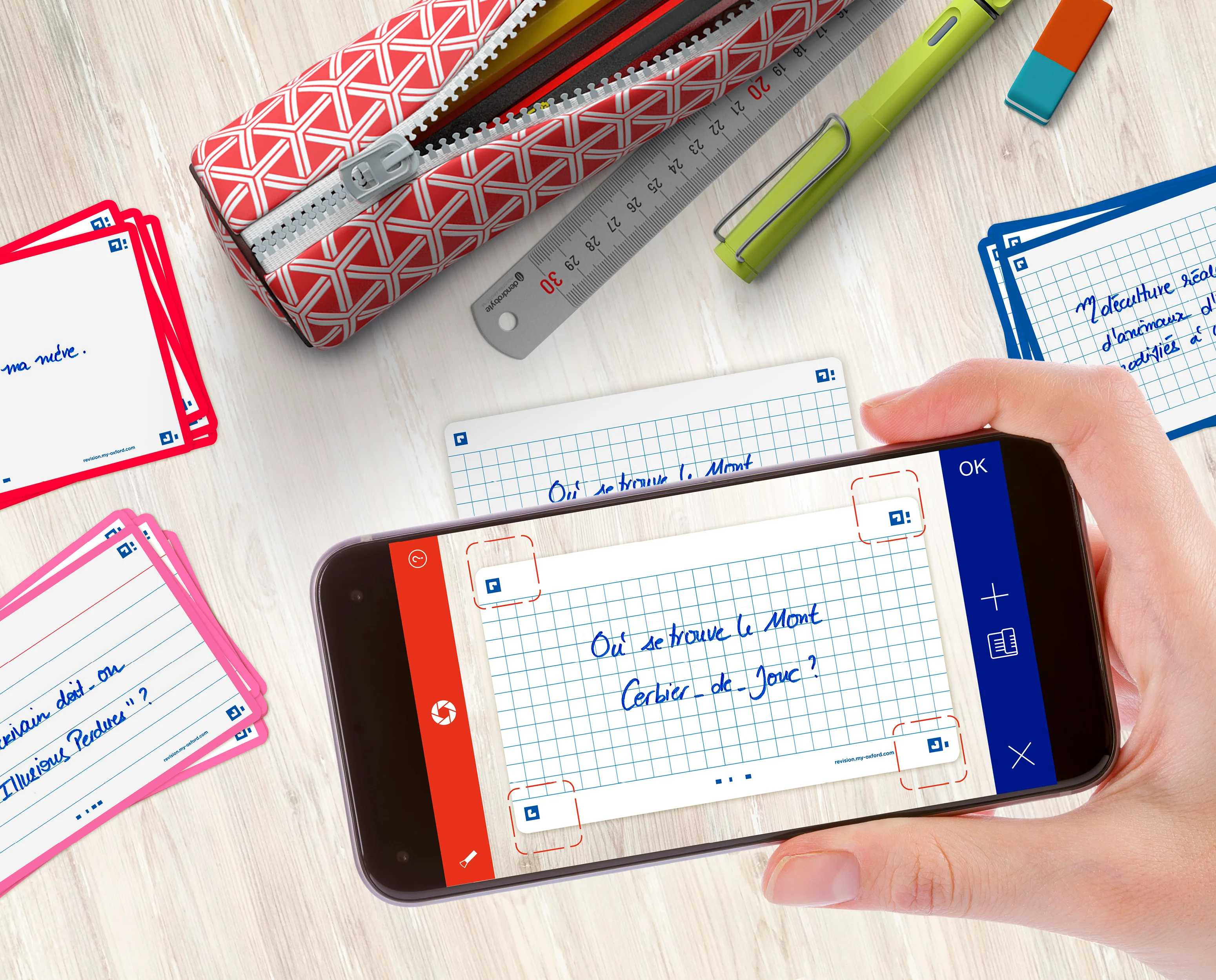 Flashcards FLASH 2.0 OXFORD # 80 cartes 7,5 x 12,5 cm - petits carreaux - Image 105