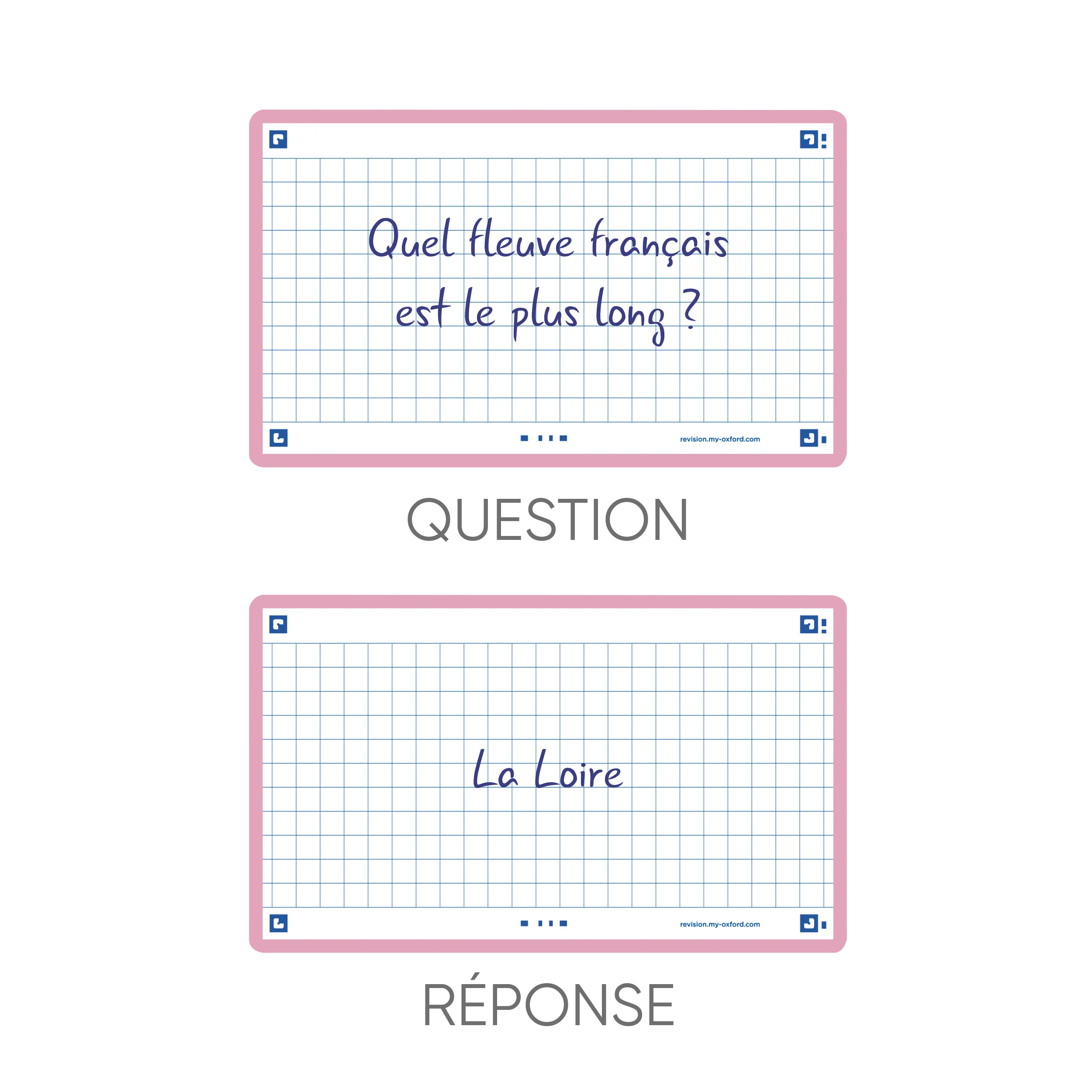 Flashcards FLASH 2.0 OXFORD # 80 cartes 7,5 x 12,5 cm - petits carreaux - Image 19