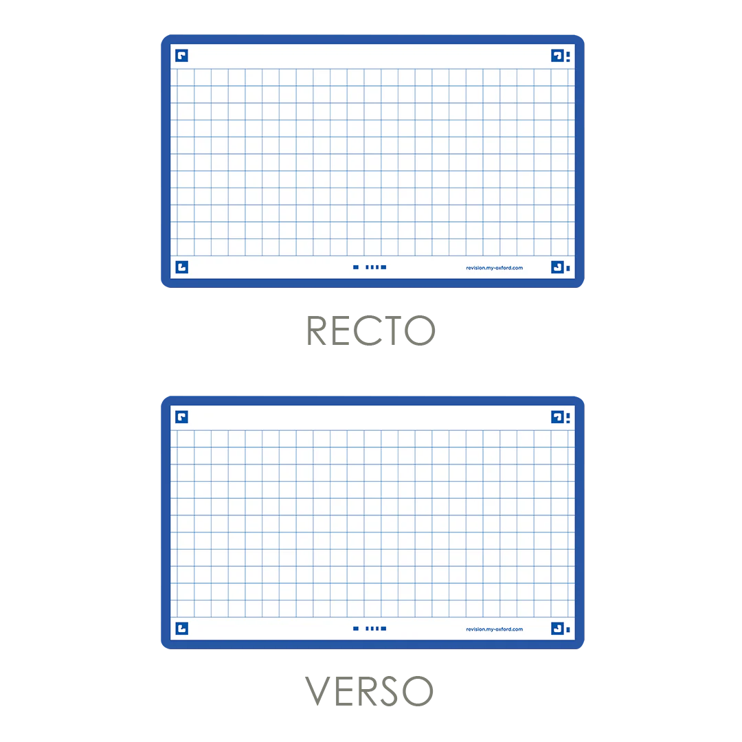 Flashcards FLASH 2.0 OXFORD # 80 cartes 7,5 x 12,5 cm - petits carreaux - Image 48