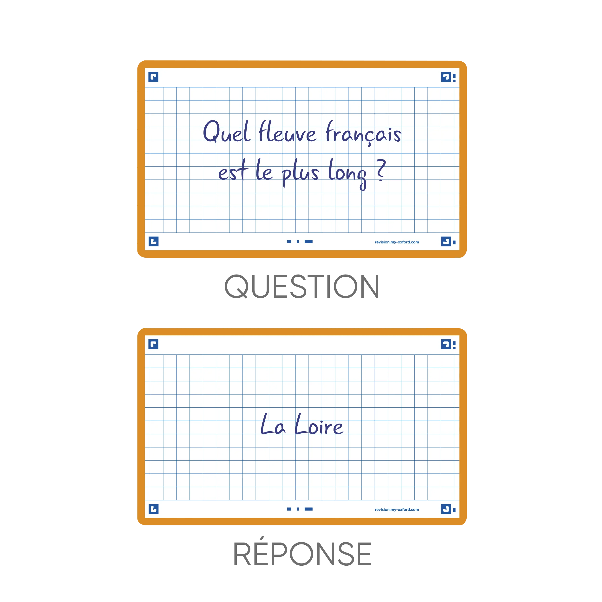 Flashcards FLASH 2.0 OXFORD # 80 cartes 7,5 x 12,5 cm - petits carreaux - Image 71