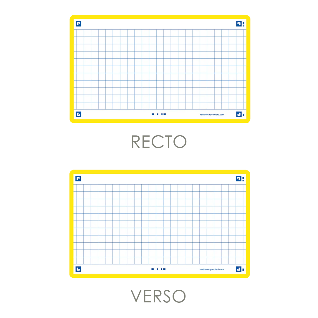 Flashcards FLASH 2.0 OXFORD # 80 cartes 7,5 x 12,5 cm - petits carreaux - Image 83