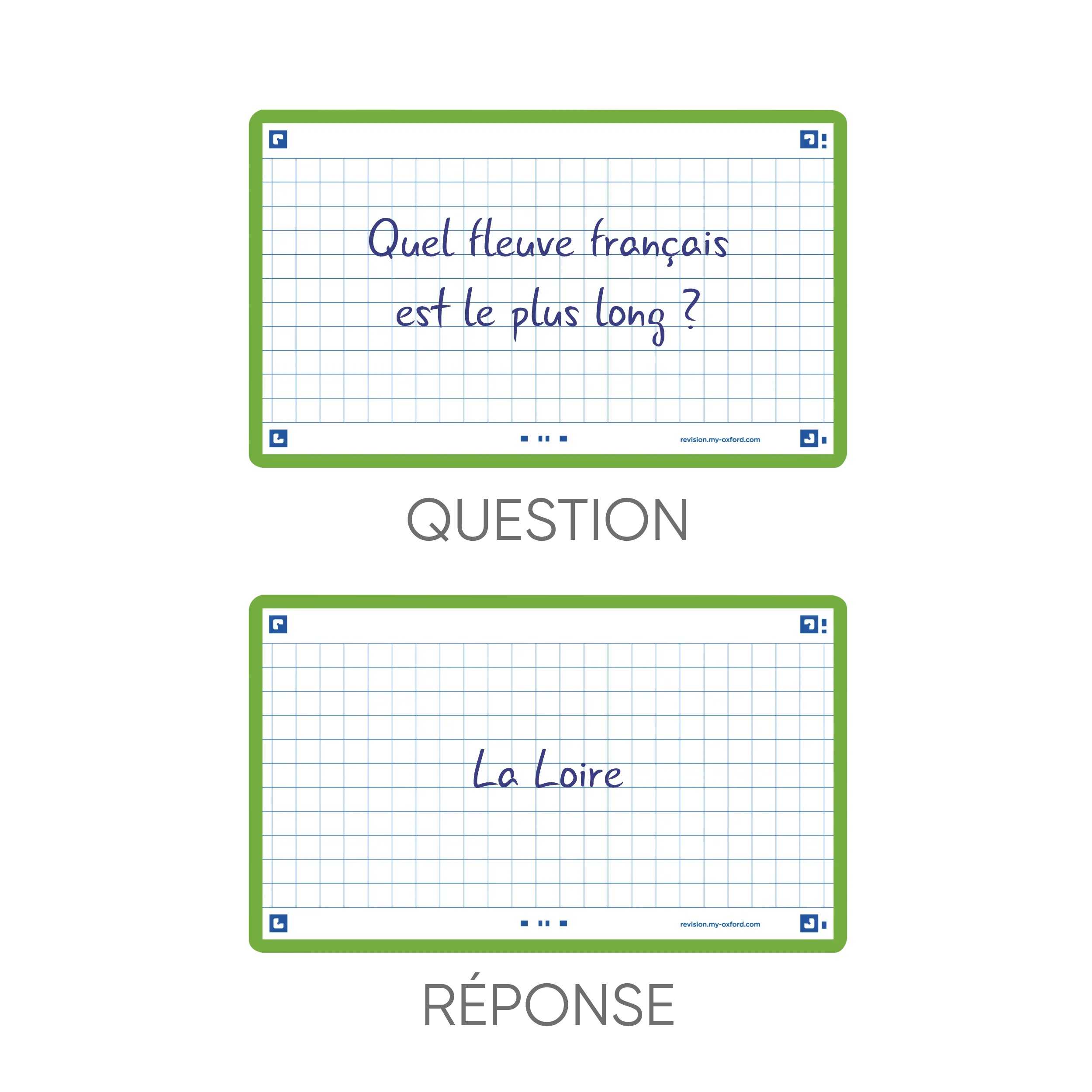Flashcards FLASH 2.0 OXFORD # 80 cartes 7,5 x 12,5 cm - petits carreaux - Image 89