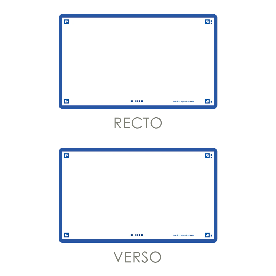 Flashcards FLASH 2.0 OXFORD # 80 cartes 7,5 x 12,5 cm - uni blanc - Image 18