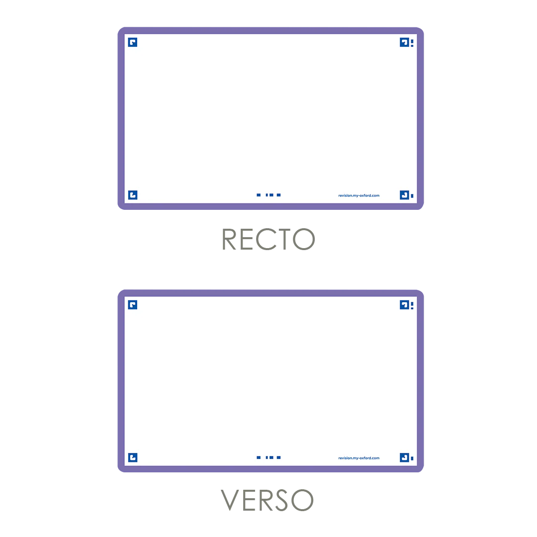 Flashcards FLASH 2.0 OXFORD # 80 cartes 7,5 x 12,5 cm - uni blanc - Image 36