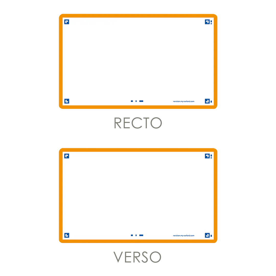 Flashcards FLASH 2.0 OXFORD # 80 cartes 7,5 x 12,5 cm - uni blanc - Image 81