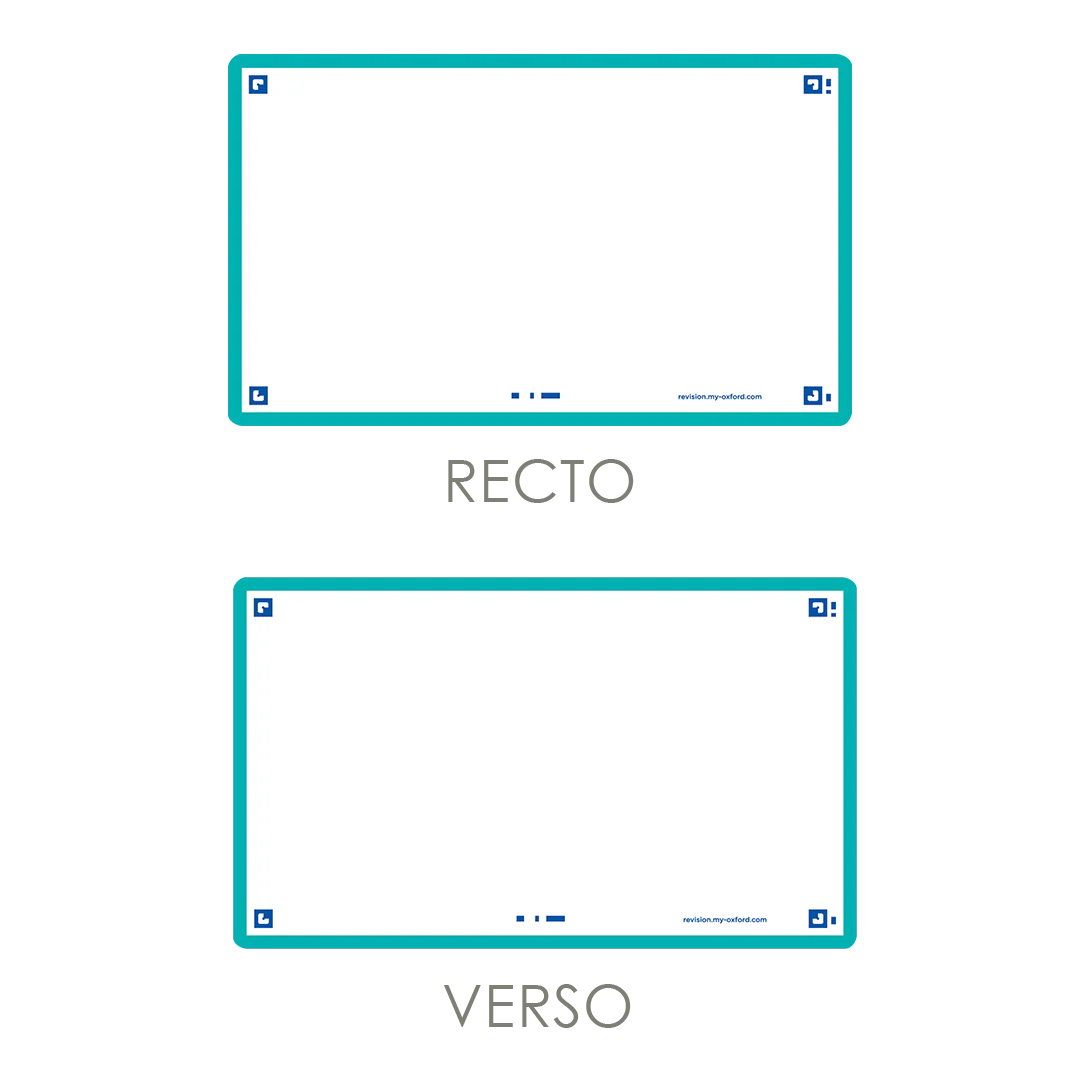 Flashcards FLASH 2.0 OXFORD # 80 cartes 7,5 x 12,5 cm - uni blanc - Image 9