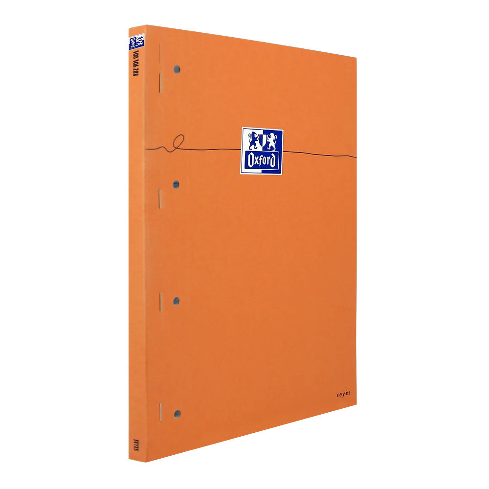 Lot de 3 blocs-notes perforés OXFORD # A4+ - Grands carreaux - 80 feuilles agrafées côté - Compatibles Scribzee - Image 3