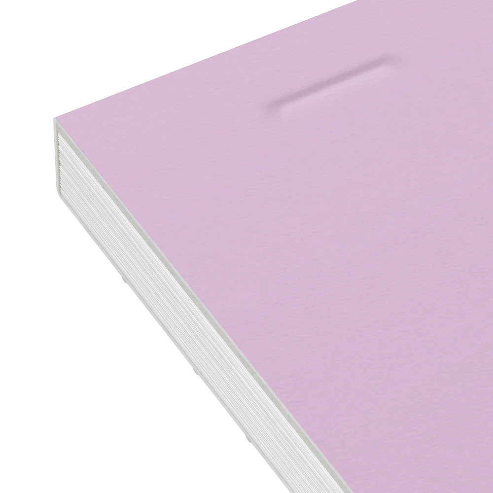 OXFORD bloc notes perforé Smart # A4+ - Grands carreaux - 80 feuilles agrafées (160 pages) - Compatible Scribzee - Rose pastel - Image 6