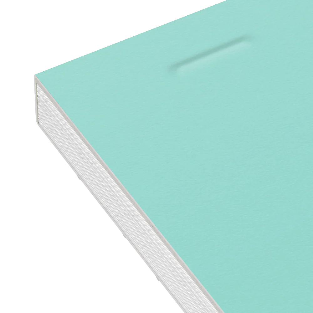 OXFORD bloc notes perforé Smart # A4+ - Grands carreaux - 80 feuilles agrafées (160 pages) - Compatible Scribzee - Vert pastel - Image 6
