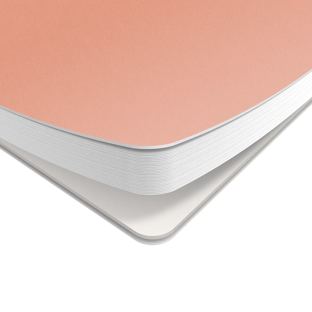 OXFORD Cahier à spirales Smart # A4+ - Grands carreaux - 160 pages détachables - Couverture cartonnée souple - Compatible Scribzee - Orange pastel - Image 6