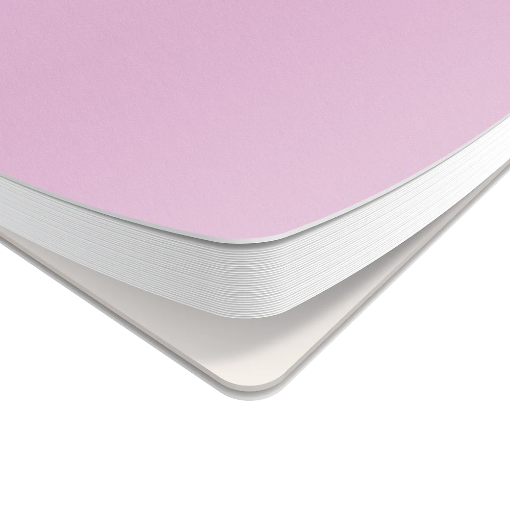 OXFORD Cahier à spirales Smart # A4+ - Grands carreaux - 160 pages détachables - Couverture cartonnée souple - Compatible Scribzee - Rose pastel - Image 5