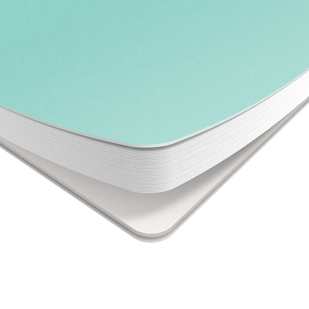 OXFORD Cahier à spirales Smart # A4+ - Grands carreaux - 160 pages détachables - Couverture cartonnée souple - Compatible Scribzee - Vert pastel - Image 6